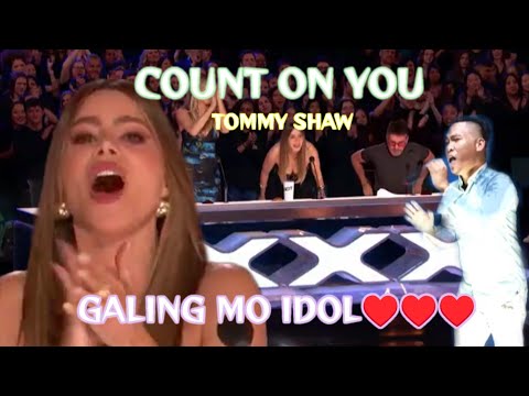 COUNT ON YOU BY: TOMMY SHAW AMERICAN GOT TALENT AUDITION VIRAL PARODY 🥰♥️🥰