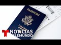 Aún no me llega el pasaporte estadounidense, ¿puedo viajar por una emergencia? | Noticias Telemundo