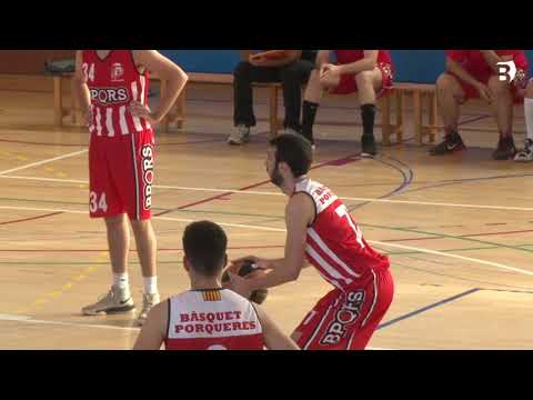 El Bàsquet Porqueres guanya a la pista del Jesuïtes Casp i acaricia la permanència