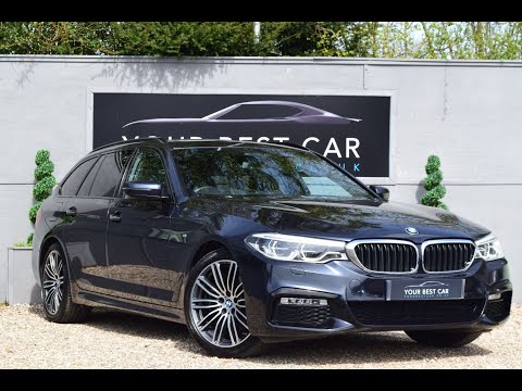 BMW 5 Series 2.0 520d M Sport Touring - 360° TEST DRIVE VIDEO REVIEW | 4K