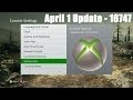 Xbox 360 Dashboard 16747 (April 2014) - Info ...