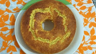 FAA EM POUCOS MINUTOS ESSE DELICIOSO BOLO DE LARANJA COM POUCOS INGREDIENTES | Receitas do Dia