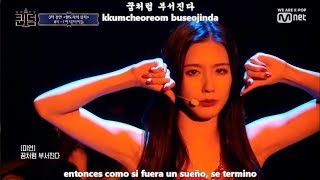 [LIVE] G I-DLE - PUT IT STRAIGHT (싫다고 말해) [Sub Español + Hangul + Rom] QUEENDOM EP.8