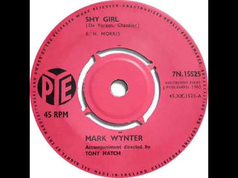 UK New Entry 1963 (105) Mark Wynter - Shy Girl