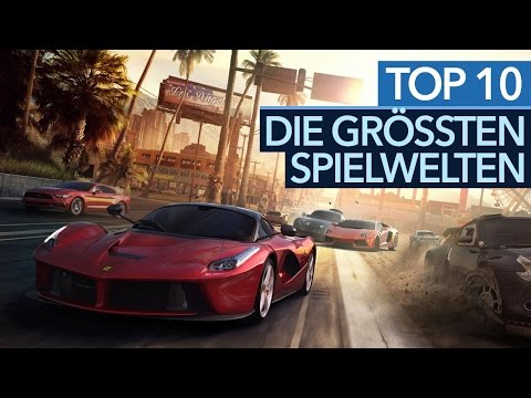 Top 10 der größten Open Worlds - Wer hat die größte Spielwelt?