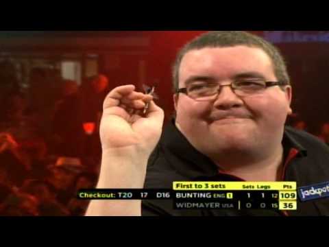 TH1 Stephen Bunting (England) v Jim Widmayer (United States)