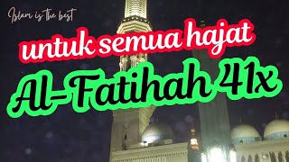 Download lagu Baca Al-Fatihah 41x untuk Segala Hajat #allah  #alquran #islam #alfatihah mp3