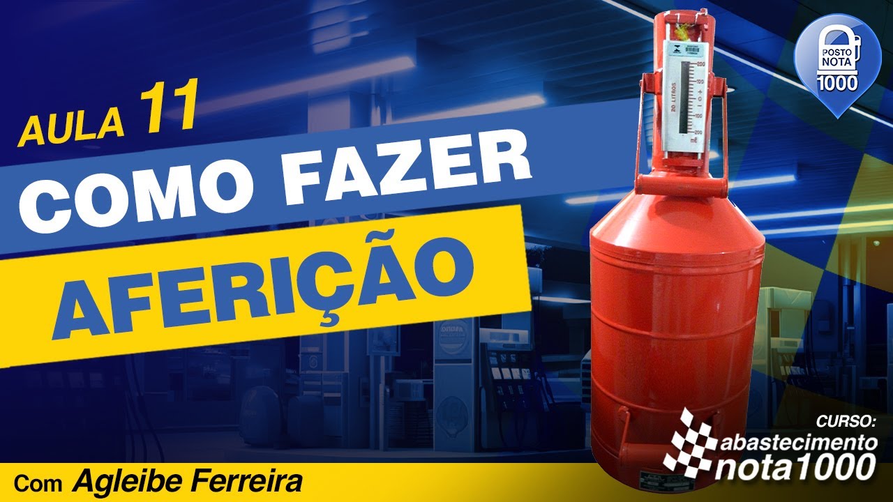 Frentista - Como fazer aferição no Posto de Combustível