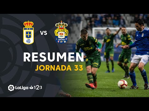Highlights Real Oviedo vs UD Las Palmas (1-1)