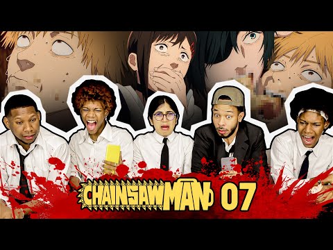 CHAINSAW MAN 07 (Reaction) | DENJI'S FIRST KISS!