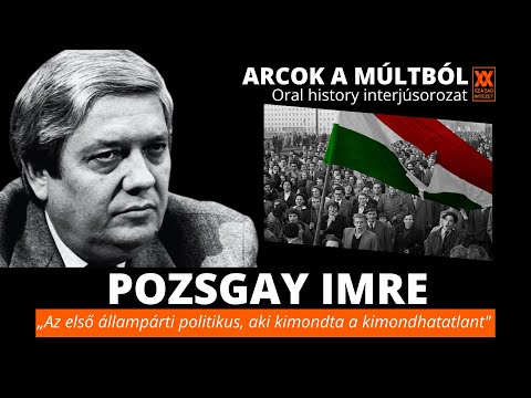 Arcok a múltból –Az első állampárti politikus, aki kimondta a kimondhatatlant, Pozsgay Imre