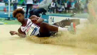 Liévin 2020 : Le saut à 16,80 m de Melvin Raffin Liévin 2020 : Le saut à 16,80 m de Melvin Raffin