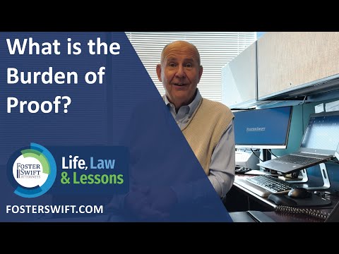 Onus of Proof: The Burden of Evidence | Community Health