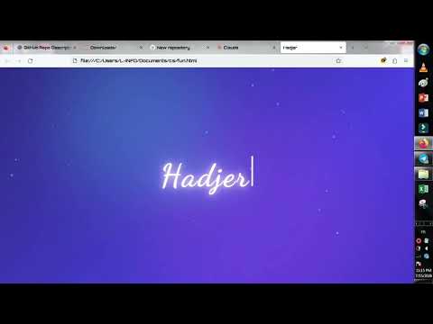 Html Css And Javascript Name Typing Using Fonts Html Css Javascript Animation Code