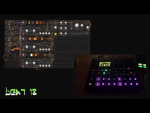 Beat 18 (Digitakt + Bitwig 3 Poly Grid)