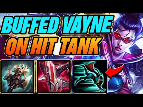 Buffed Vayne Top is NOT Balanced On-Hit Tank Grasp Build!