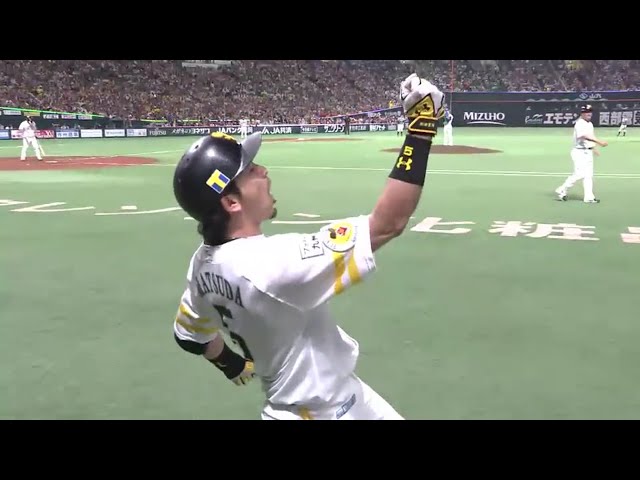 【4回裏】球速差30キロものともせず!! ホークス・松田が勝ち越し7号弾!! 2016/5/18 H-F