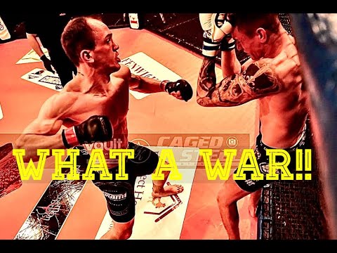 DOMINANCE ALL THE WAY -  THOMAS QUINN  V  JORDAN MAWER - CAGED STEEL