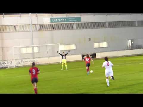 Aurrerá de Vitoria 1 Berriozar 3 gol de Irati