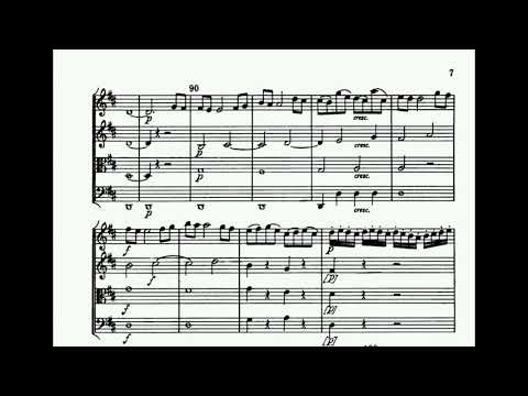 Carl Ditters von Dittersdorf - String Quartet No. 1 in D major, Kr.191 (1789)