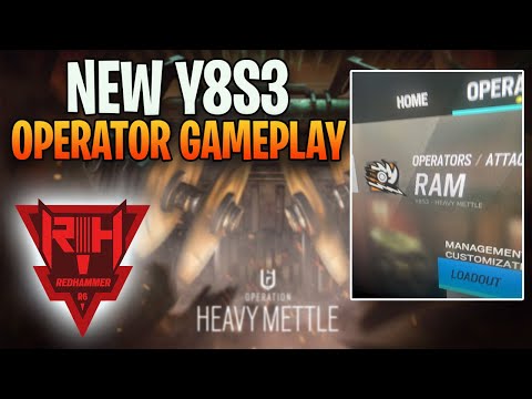 *NEW* Y8S3 Ram Operator LEAKED Gameplay (Lesion Nerf, Grim Buff) - Rainbow Six Siege Heavy Mettle