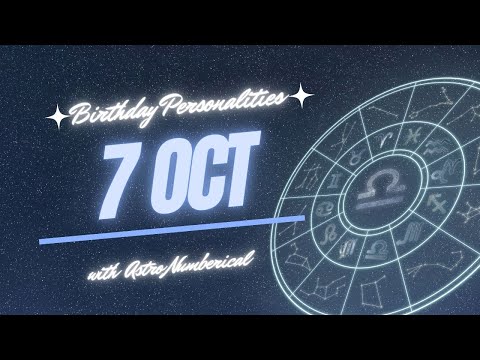 7 October Zodiac Horoscope: Birthday Personality & Traits Revealed