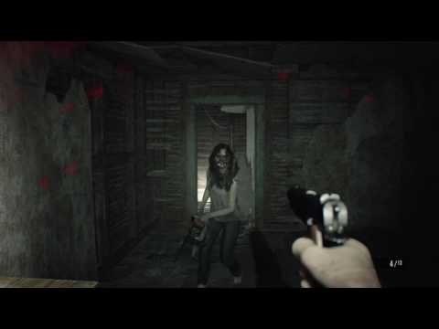 Resident Evil VII Mia Attic Boss Fight on Madhouse difficulty