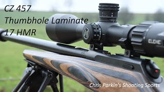 Video: CZ 457 Thumbhole 20 tum 508mm .17 HMR