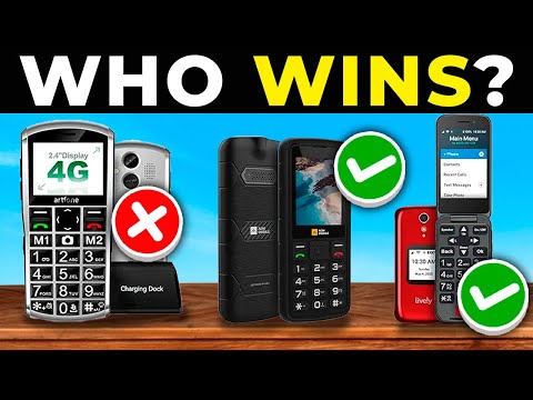 TOP 5 BEST CELL PHONES for SENIORS 2025 | Affordable SMARTPHONES on AMAZON