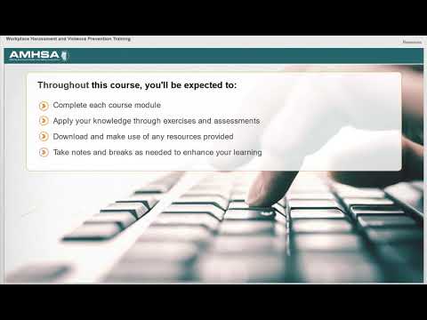 Workplace Harassment and Violence Prevention Training