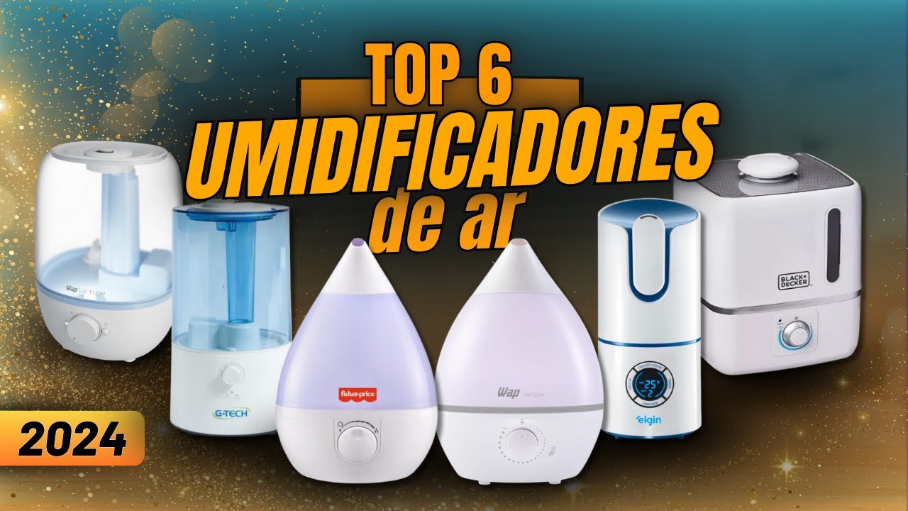 ✅ Qual é o MELHOR UMIDIFICADOR DE AR? Top 6: Melhores Umidificadores de Ar Ultrassônicos!