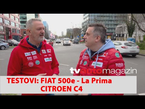 TV Automagazin S10 31 - Fiat 500e La Prima, TRCZ, Citroen C4, Moto Mondo i BMW M4 Competition