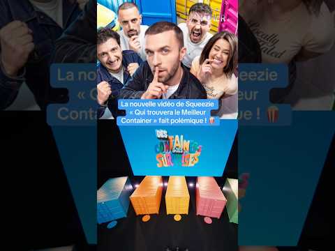 La vidéo de Squeezie avec les containers fait polémique ! #squeezie #youtube #lenasituations
