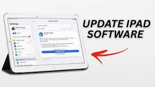 How To Update Software On iPad!