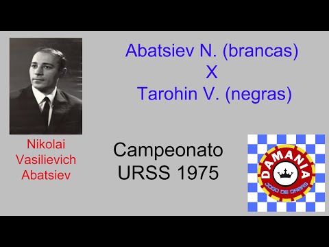 Abatsiev N. x Tarohin V. - Campeonato URSS 1975