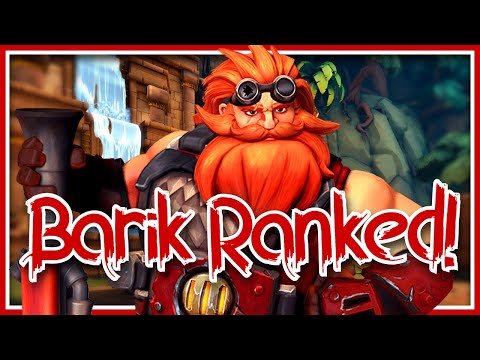 EPIC Barik Plays in Ranked! - Paladins Barik Gameplay