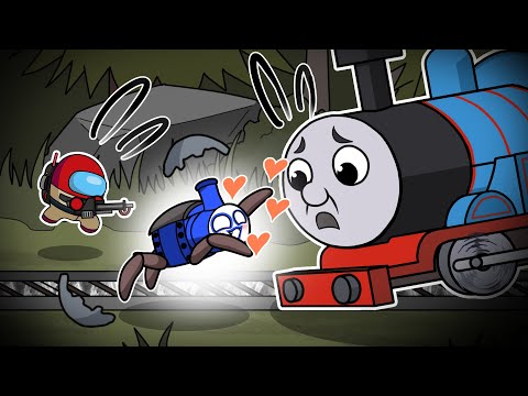 CHOO CHOO CHARLES vs THOMAS & GHOSTBUSTERS 4 EP.3 l Among Us Animation