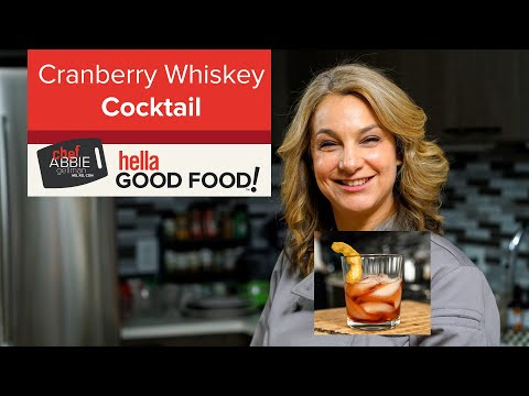 Whiskey Cranberry Cocktail