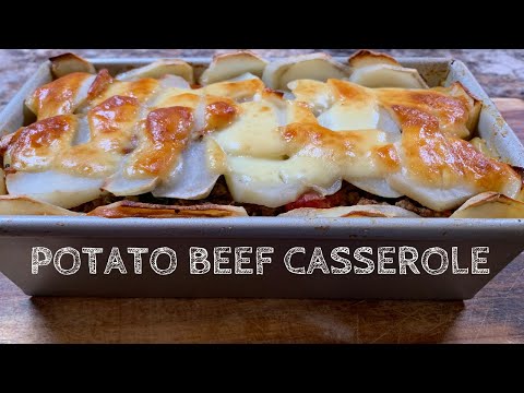 Ground beef Potato Casserole