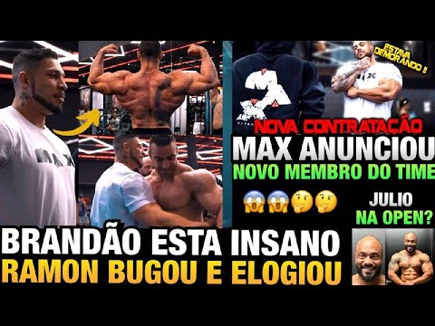 BRANDÃO BUGOU RAMON + FOI ANUNCIADO NA MAX TITANIUM UMA NOVA CONTRATAÇÃO + BALESTRIN OPEN ??