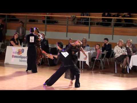 Latvia Open 2011 WDSF International Open LA Arturs Voicehovics - Anastasija Golubcova 1.4fin rumba