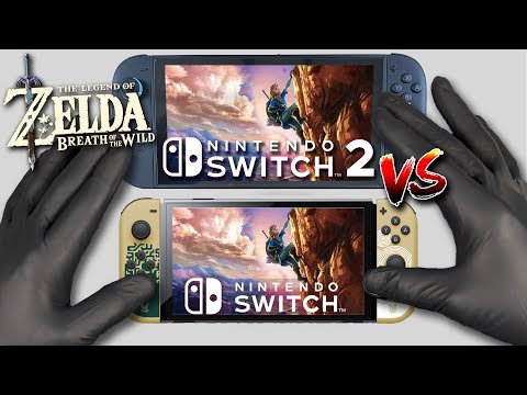 The Legend of Zelda: Breath of the Wild | Nintendo Switch OLED vs Switch 2 | Gameplay Comparison