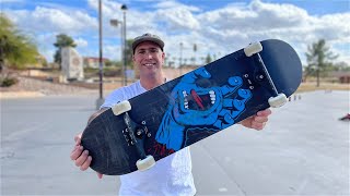 My FAVORITE Skateboard Setup! 8.6 Screaming Hand Product Challenge