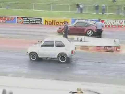 Fiat 500 Vs Porche 911 Turbo