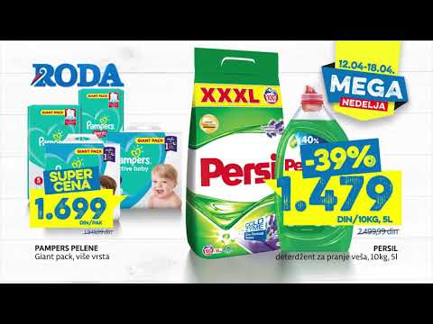 Roda I Mega nedelja 12.04 - 18.04.2019.