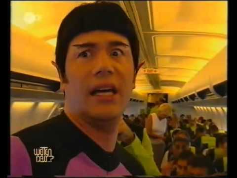 Traumschiff Surprise Crew Wetteinlösung im Flugzeug (wetten dass..?)  2004