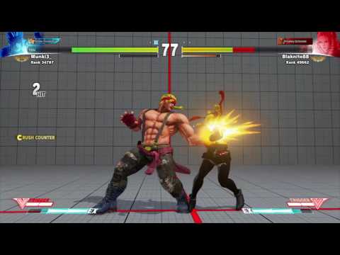 STREET FIGHTER V Capcom hates alex so much he cant even finish combos no more