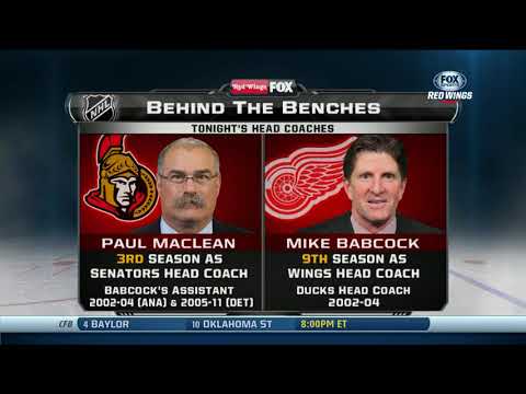 NHL  Nov.23/2013  Ottawa Senators - Detroit Red Wings