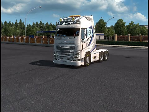 ETS 2 v1.37 auf der ProMods 2.46 von Trondheim nach Sundsvall