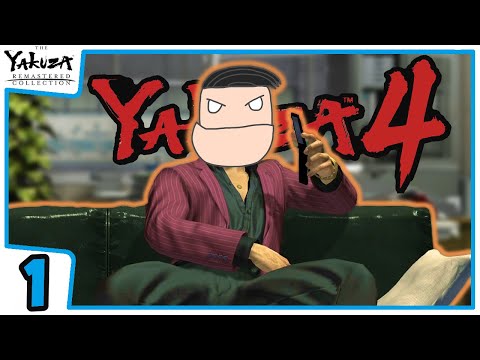 WHERE KIRYU!? AKIYAMA SHUN, SUAVE BUSINESSMAN | Yakuza 4 Remastered (PS4 Pro) | Let's Play (Part 1)